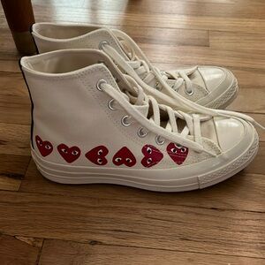 Converse x Comme des Garcons high top sneakers